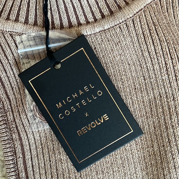 Michael Costello x Revolve Lenora Midi Ribbed Dress - Picture 6 of 9